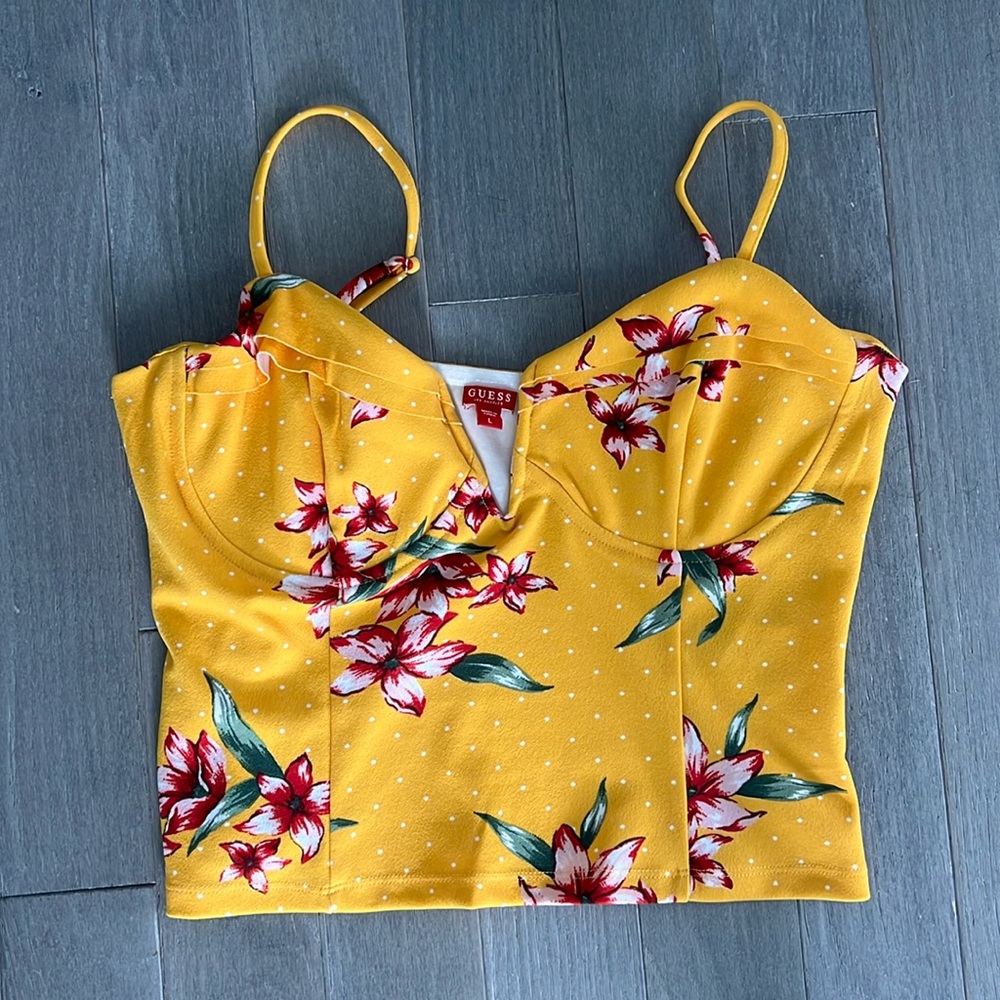 Guess underwire top